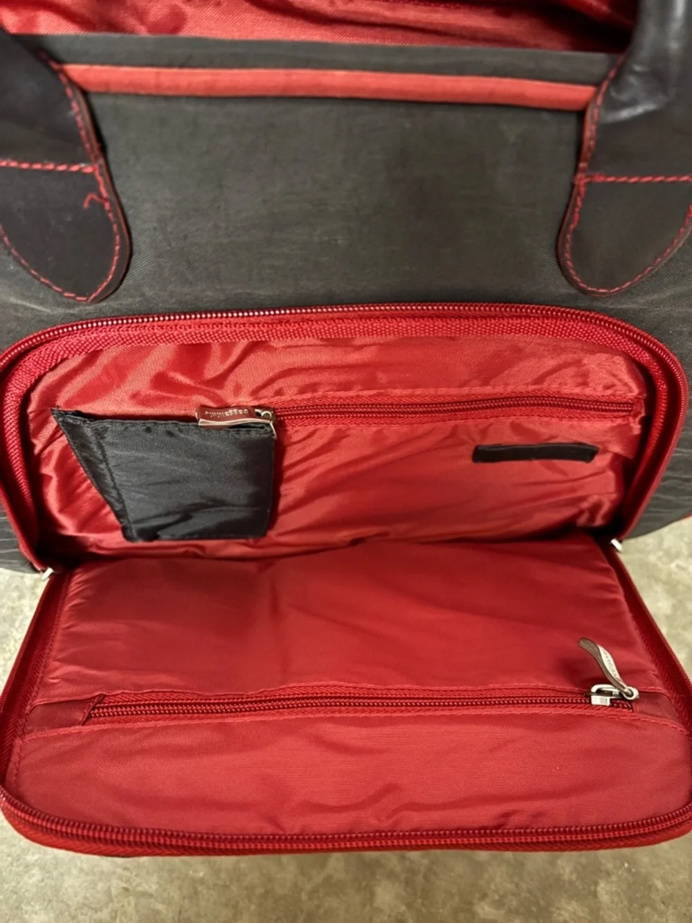 Baggallini Red and Gray Briefcase/Laptop Case